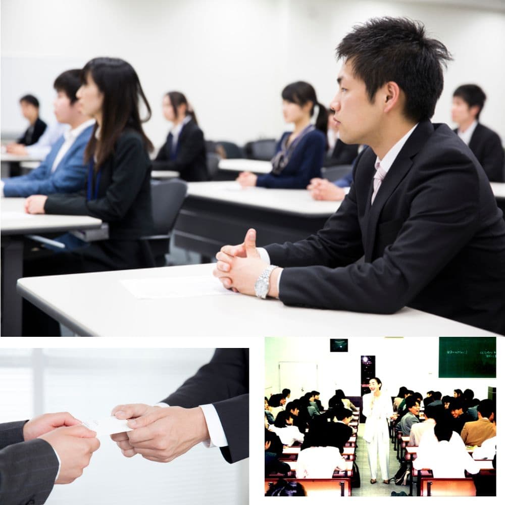 社員研修のスナップ写真